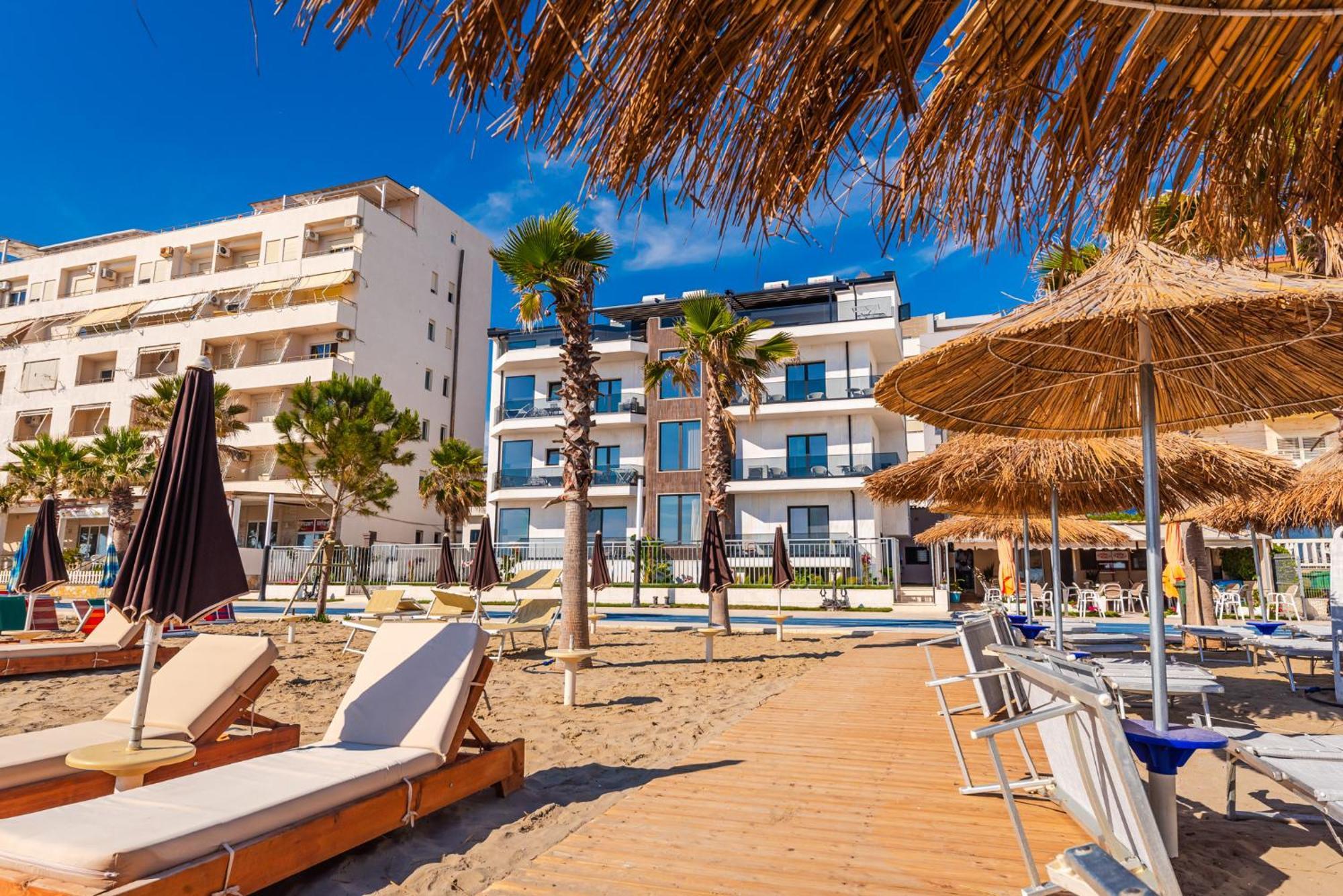 Sea View Apartments Eldo Durrës Exteriör bild
