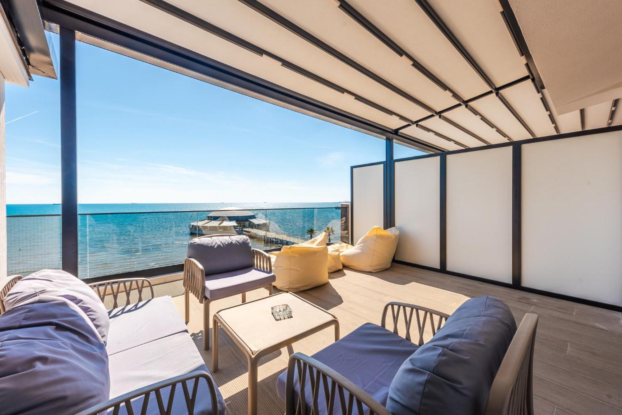 Sea View Apartments Eldo Durrës Rum bild