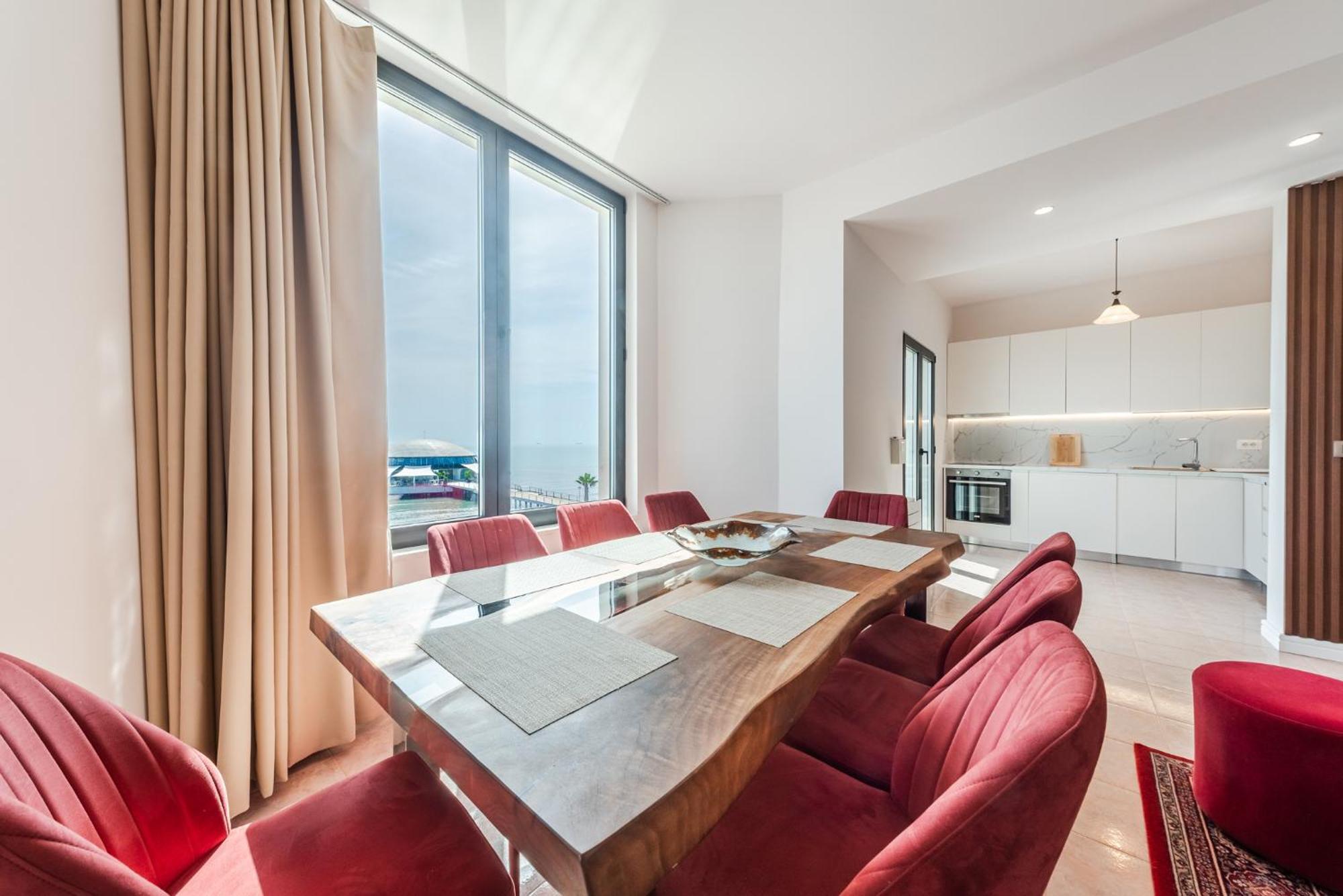 Sea View Apartments Eldo Durrës Exteriör bild